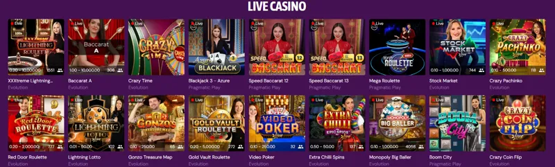 mount gold live casino